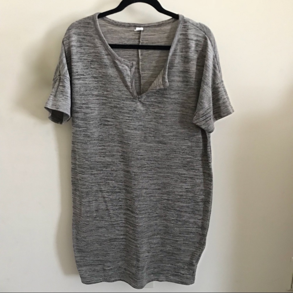 Taupe & Black Old Navy Knit Dress